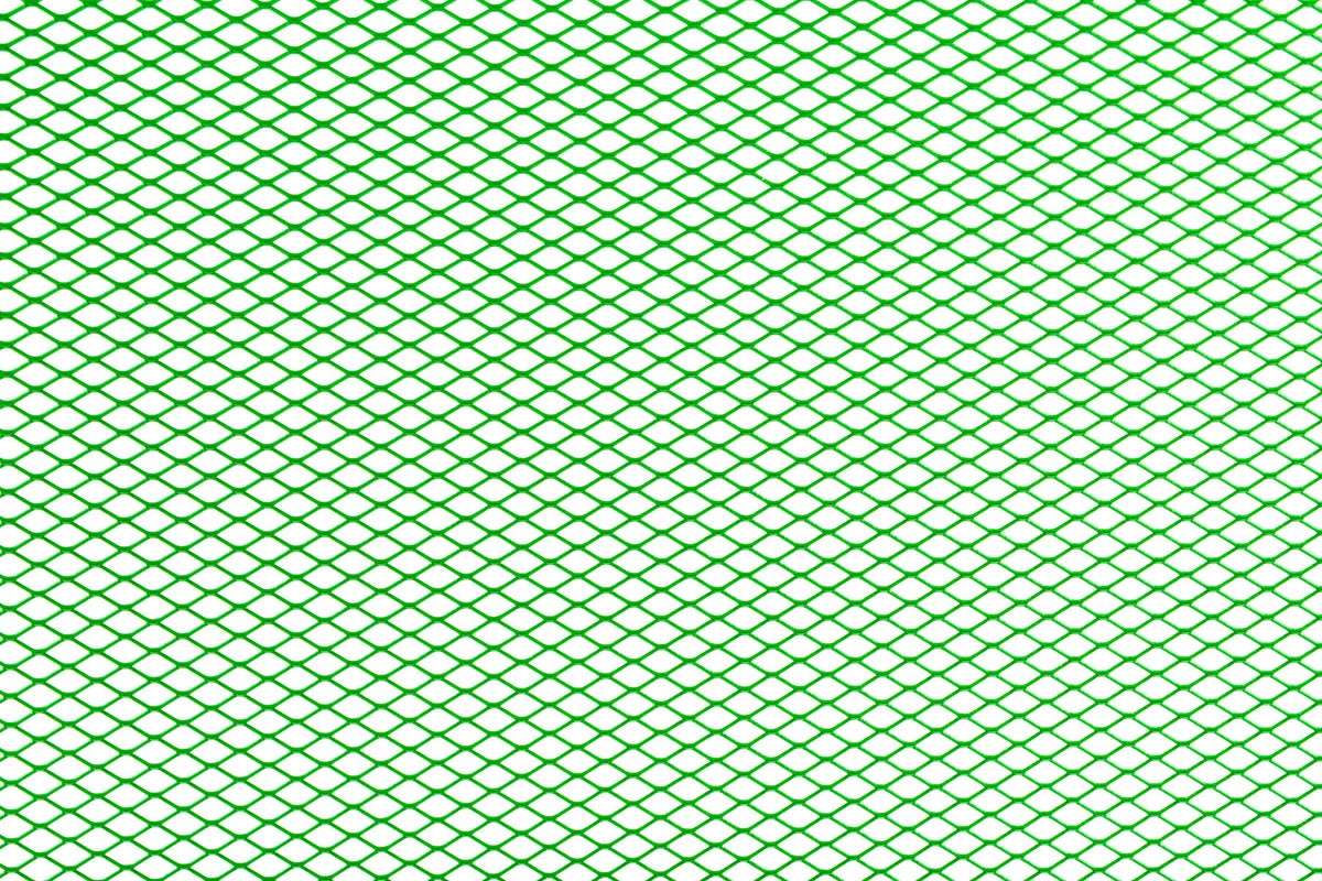 Racing Grille Mesh STR8 fine 30x30cm neon green