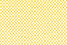 Racing Grille Mesh STR8 fine 30x30cm yellow