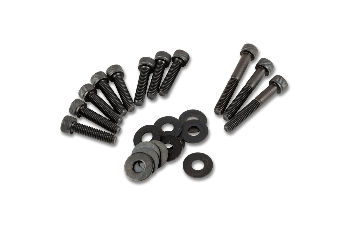 CVT Cover Screws STR8 steel black Yamaha BW's / Slider