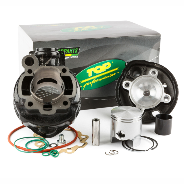 Top Performances Negro 74cc Cylinder Kit for Minarelli AM6 Engines