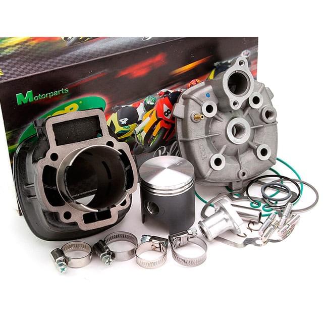 Top Performances Black-Trophy 70cc Cylinder Kit Piaggio Scooter LC