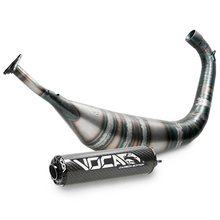 VOCA Carbon Racing Exhaust 70/80cc Beta RR-T / Rieju MRX / RR / SMX / Aprilia MX/RX 50