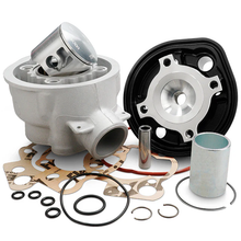 VOCA Cylinder 80cc Minarelli AM6 d.50mm - Black Cylinder Head