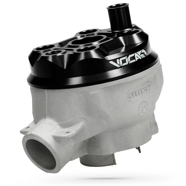 VOCA Cylinder 80cc Minarelli AM6 d.50mm - Black Cylinder Head
