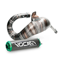 VOCA Racing Cross Carbon Exhaust 80/90cc Derbi Senda