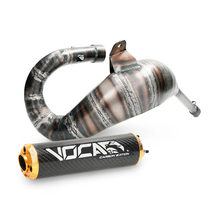 VOCA Racing Cross Carbon Exhaust 80/90cc Derbi Senda
