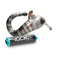 VOCA Racing Cross Carbon Exhaust 80/90cc Derbi Senda
