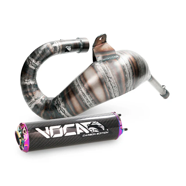 VOCA Racing Cross Carbon Exhaust 80/90cc Derbi Senda