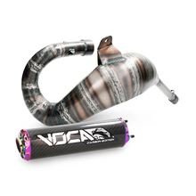 VOCA Racing Cross Carbon Exhaust 80/90cc Derbi Senda