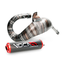 VOCA Racing Cross Carbon Exhaust 80/90cc Derbi Senda