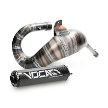 VOCA Racing Cross Carbon Exhaust 80/90cc Derbi Senda