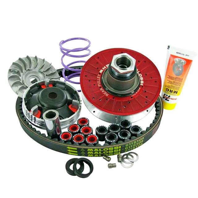Malossi MHR Overrange Alu Variator Kit with Pulleys and Belt Piaggio 50cc Short