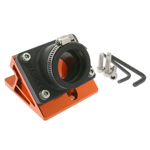 Stage6 R/T Indsugningskit til Minarelli Horizontal CNC-fræset Orange