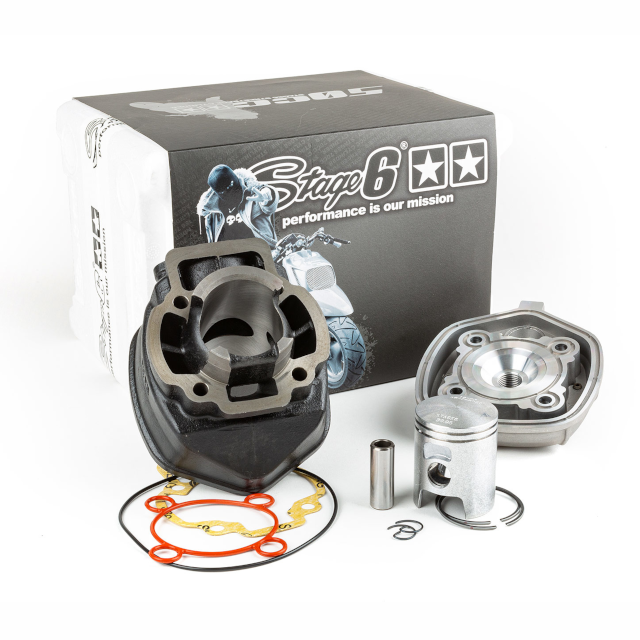 Stage6 Streetrace 50cc Cylinderkit Til Piaggio LC-motorer