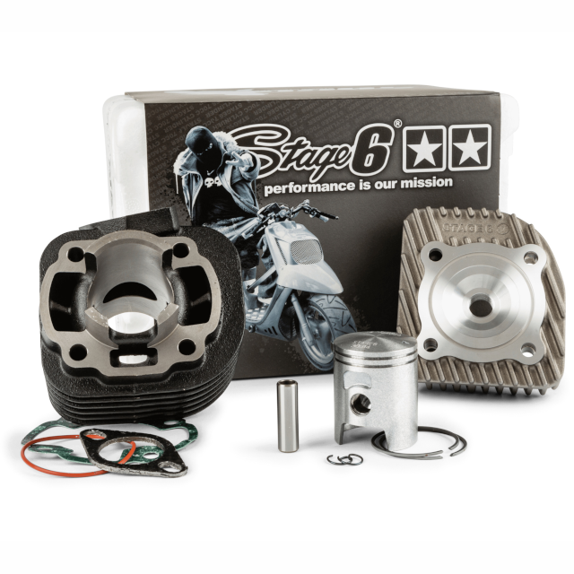 Stage6 Streetrace 50cc Cylinder Kit Minarelli Horizontal AC Cast Iron