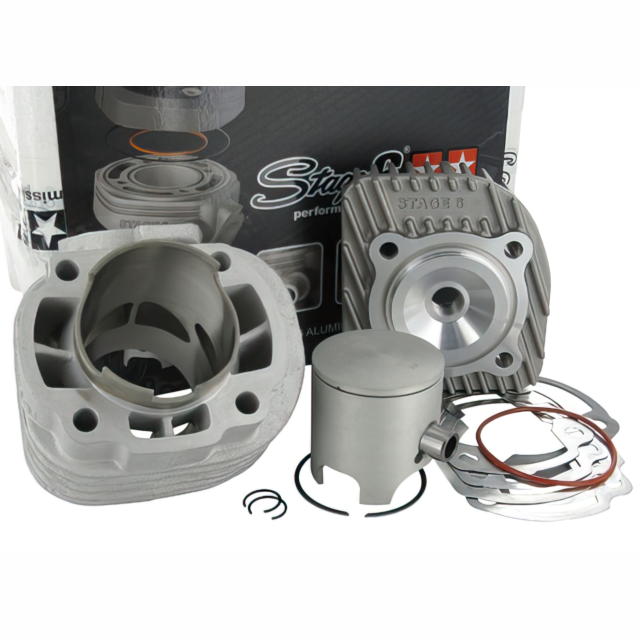 Stage6 Racing MK2 70cc Cylinder 12mm Stempelbolt China 2T AC